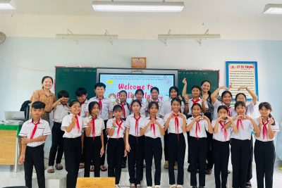 Sinh hoạt CLB Tiếng Anh – Trường PTDTBT THCS Trà Thanh
